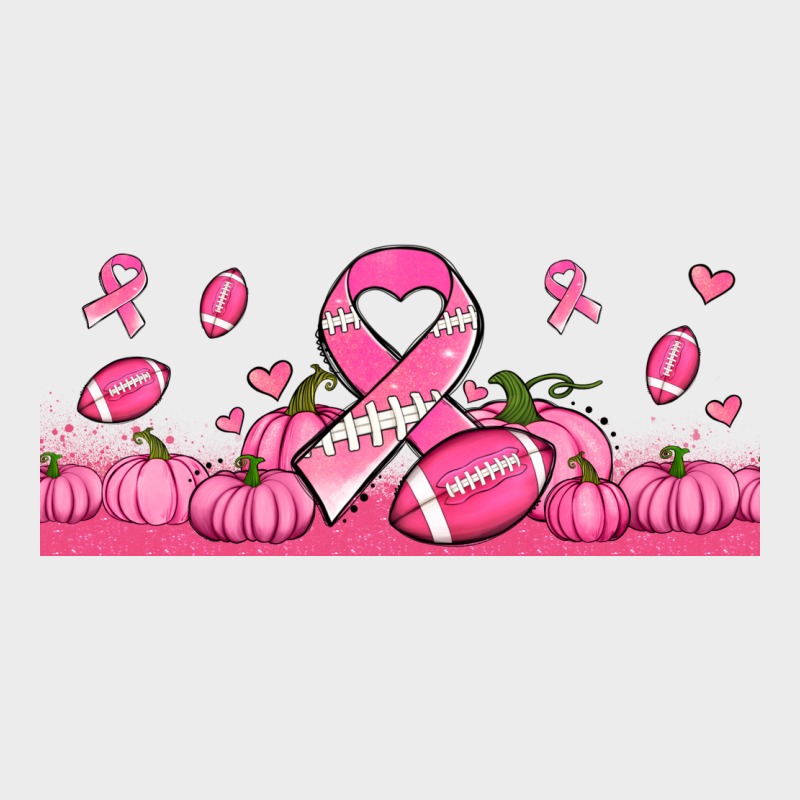 Breast Cancer American Football Urban Hoodie by Jasminsmagicworld | Teevron