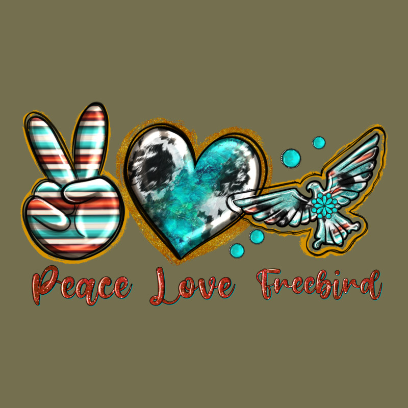 Peace Love Freebird Vintage Hoodie by texasbilliewilder | Teevron
