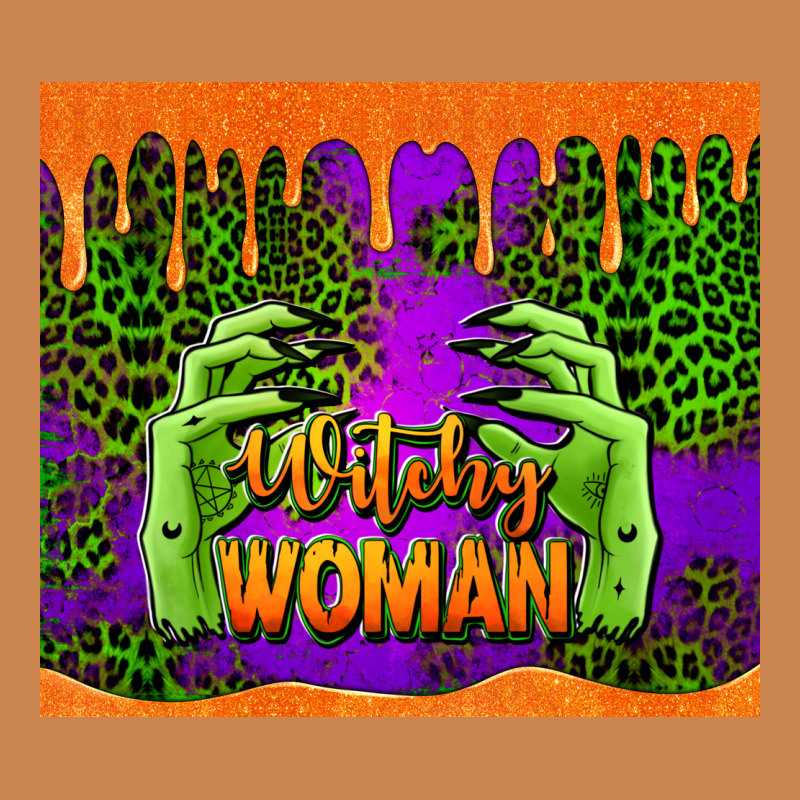 Witchy Woman Halloween Tumbler Heavyweight Hoodie by Jasminsmagicworld | Teevron
