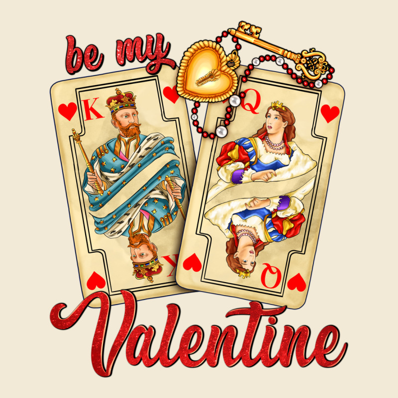 Be My Valentine With Playing Cards And Key Premium Hoodie by AdoDesignShop | Teevron