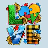 Love With Heart Sunflower Ladies Tee | Teevron