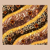Melanin Leopard Glitter Urban Heavy Tee | Teevron