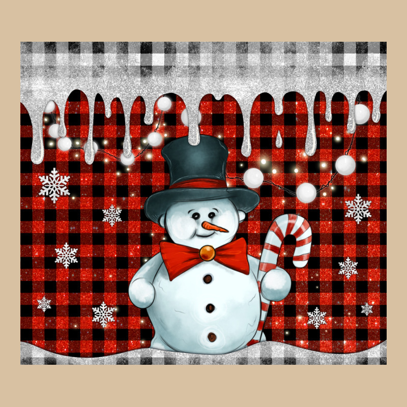 Christmas Snowman Tumbler Heavyweight Hoodie by Jasminsmagicworld | Teevron