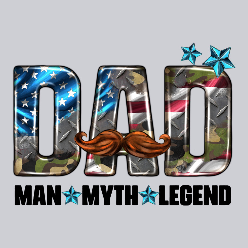 Dad Man Myth Legend Classic Tee by HRA Design Shop | Teevron