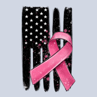 Breast Cancer Ribbon American Flag Premium Sweatshirt | Teevron