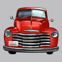 Western Red Truck Front View Long Sleeve Tee | Teevron