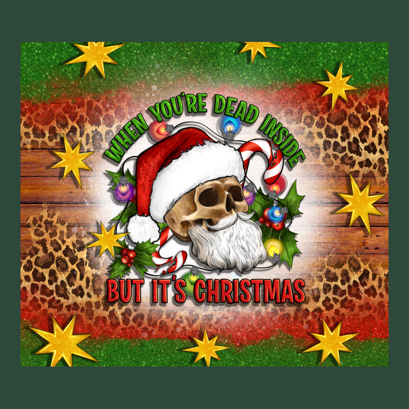 When You're Dead Inside But It's Christmas Zipper Hoodie by Artiststas | Teevron