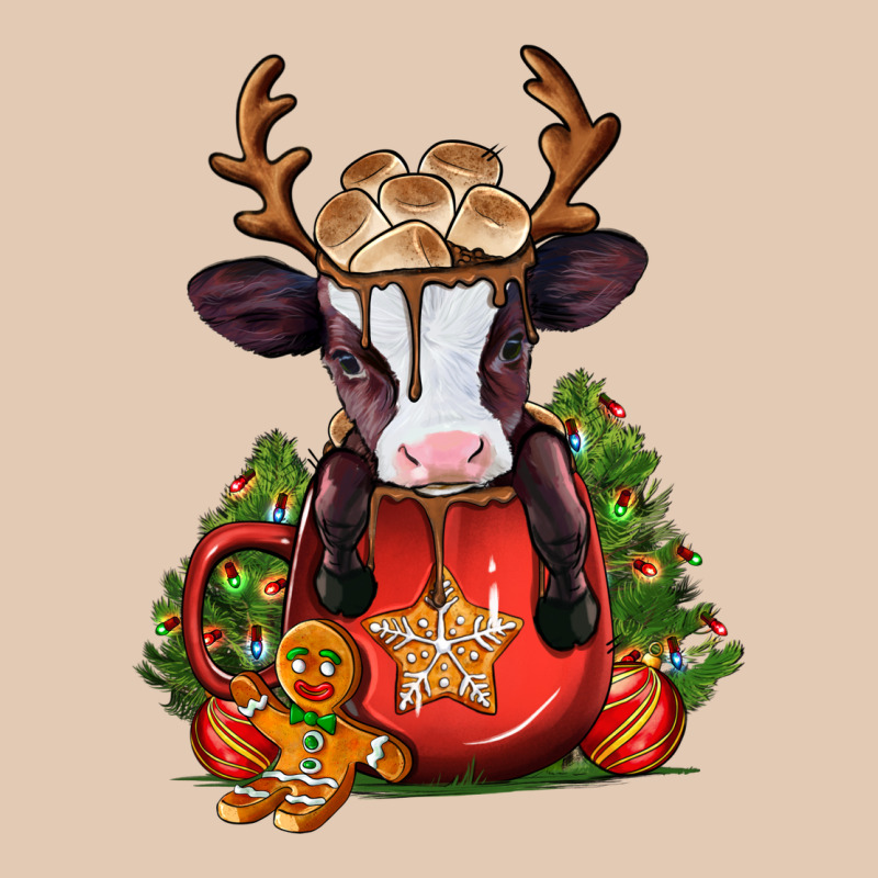 Christmas Baby Cow Hot Cocoa Urban Hoodie by Jasminsmagicworld | Teevron