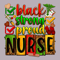 Black Strong Proud Nurse Vintage Tee | Teevron