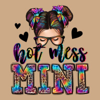 Mess Mini Messy Bun Vintage Hoodie | Teevron