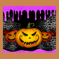 Halloween Jack O'lantern Dripping Glitter Tumbler Heavyweight Hoodie | Teevron