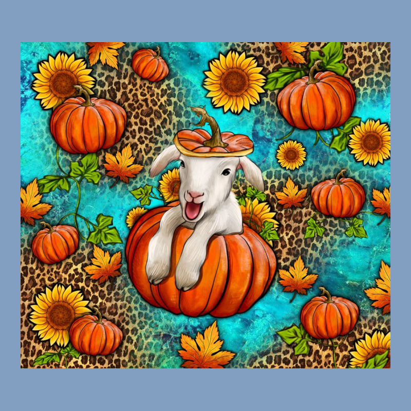 Fall Pumpkin Lamb Urban Hoodie by Jasminsmagicworld | Teevron