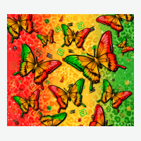 Juneteenth Butterfly Urban Heavy Tee | Teevron