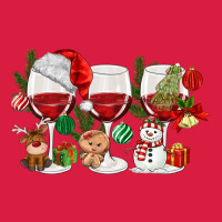Christmas Wine Glasses Premium Hoodie | Teevron