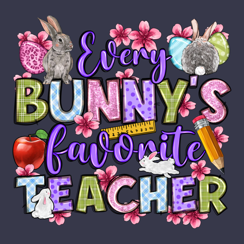 Easter Day Every Bunny's Favorite Teacher Long Sleeve Tee by OliviaCreatesArt | Teevron