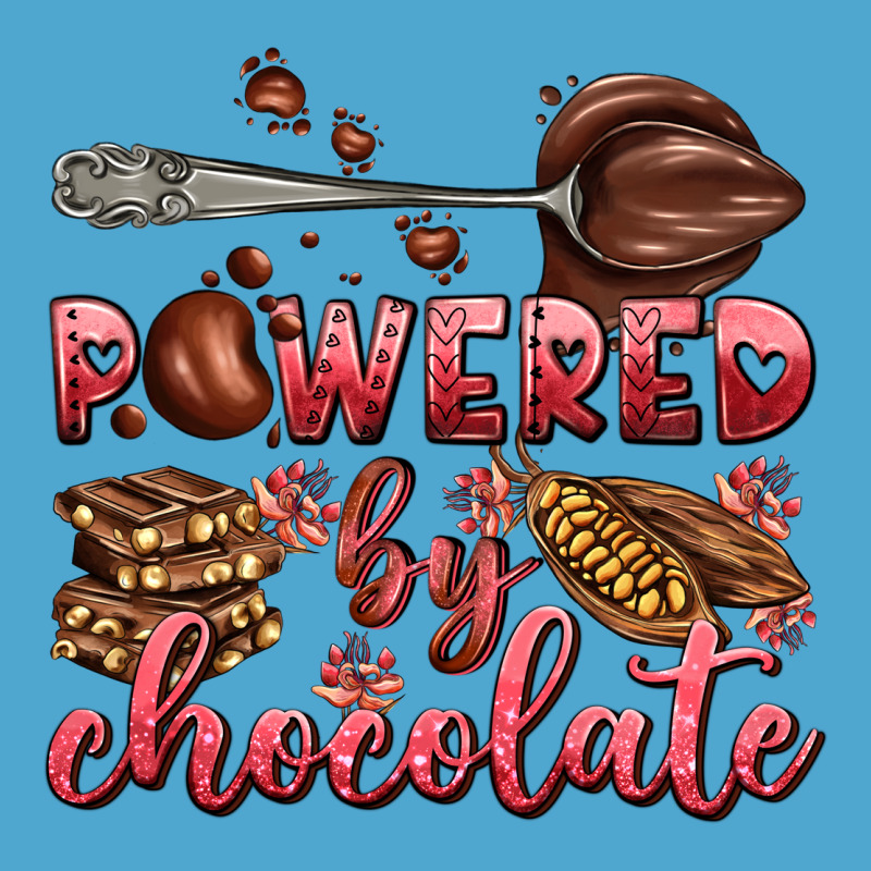 Powered By Chocolate Premium Hoodie by AdoDesignShop | Teevron