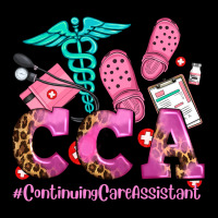 Cca  Continuing Care Assistant With Crocs Ladies Tee | Teevron