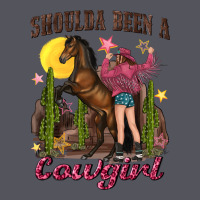 Shoulda Been A Cowgirl Bucking Horse Vintage Hoodie | Teevron