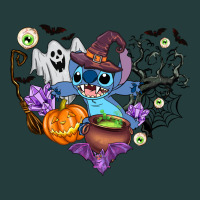 Stitch Heart Halloween Classic Tee | Teevron