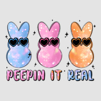 Peepin It Real Easter Glitter Premium Sweatshirt | Teevron