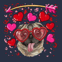 Valentine's Day  Pug Heavyweight Sweatshirt | Teevron
