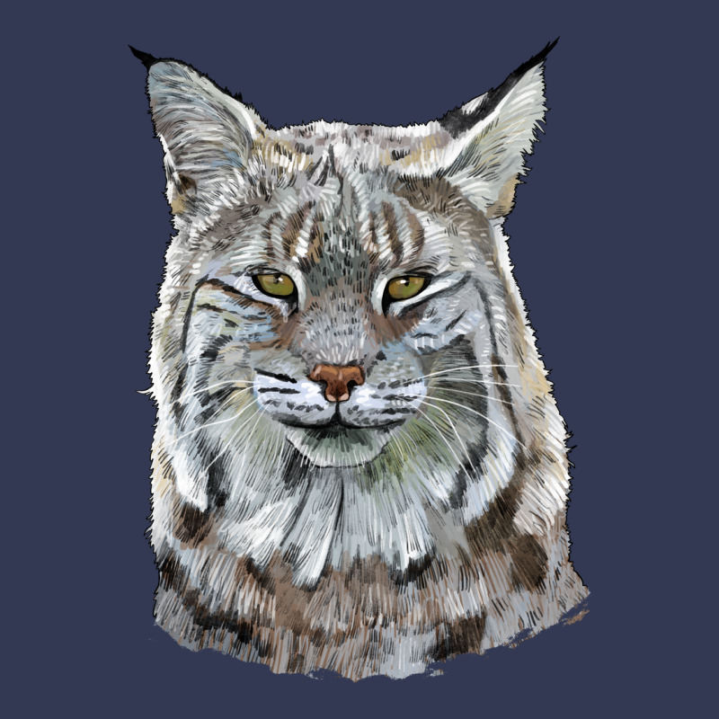 Bobcat Head Heavyweight Hoodie by LillyAllenDesigns | Teevron