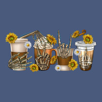 Skeleton Hands Coffee Cups Vintage Hoodie | Teevron