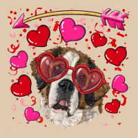 Valentine's Day  Saint Bernard Dog Heavyweight Sweatshirt | Teevron