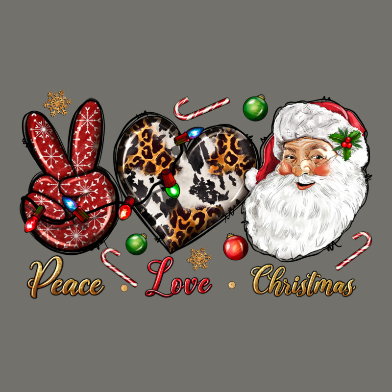 Peace Love Christmas Premium Hoodie by NancyCooperArtShop | Teevron