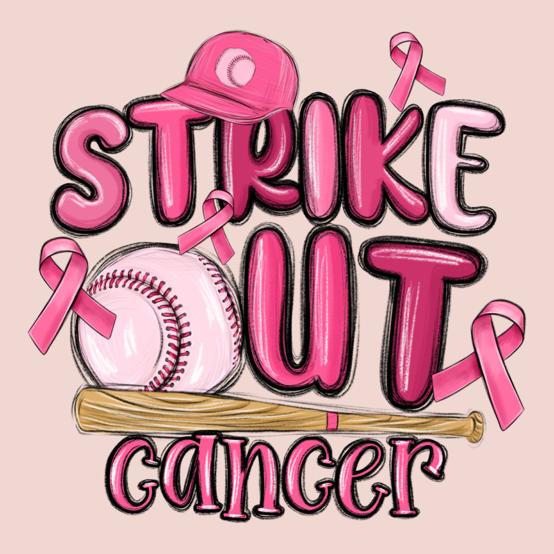 Strike Out Cancer Baseball Premium Sweatshirt by MaliasSmallBusiness | Teevron