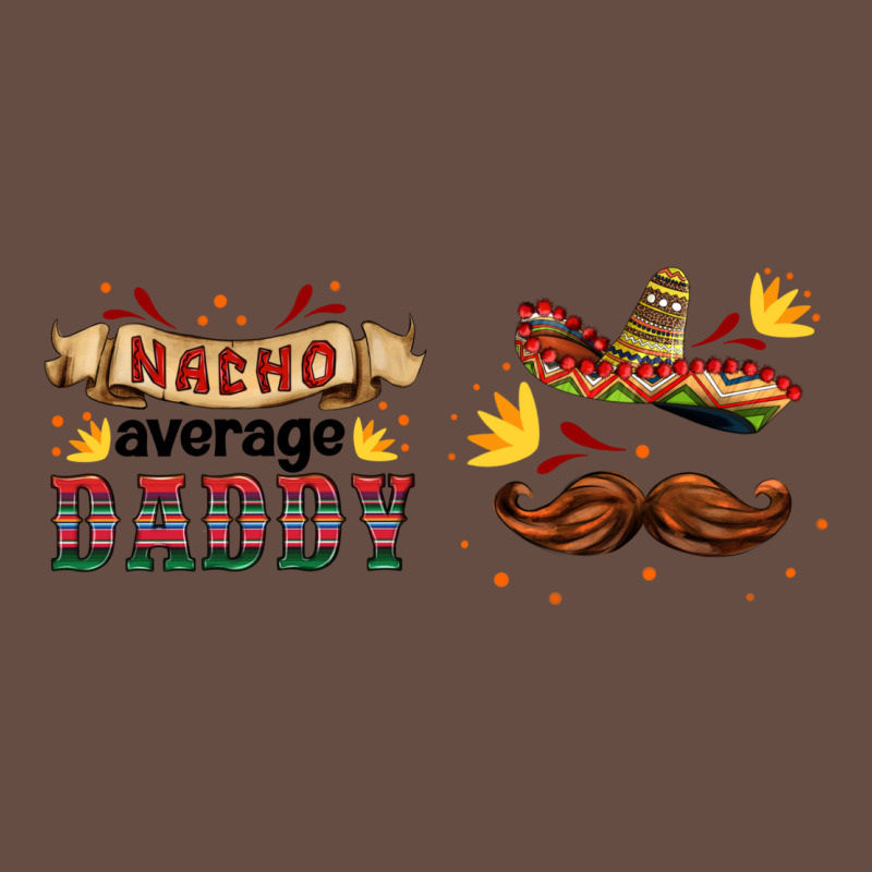 Nacho Average Daddy Libbey Glass Long Sleeve Tee by HRA Design Shop | Teevron