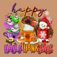 Happy Hallothanksmas Coffee Cups Heavyweight Hoodie | Teevron