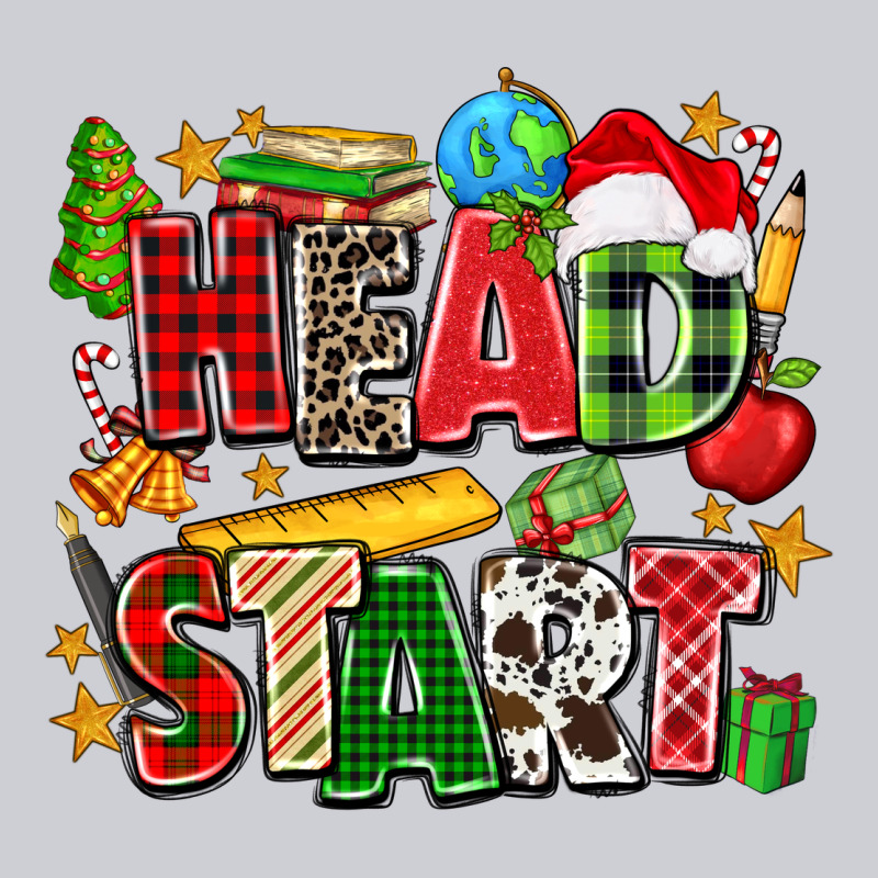 Head Start Christmas Heavyweight Sweatshirt by Zillion Design Studio | Teevron