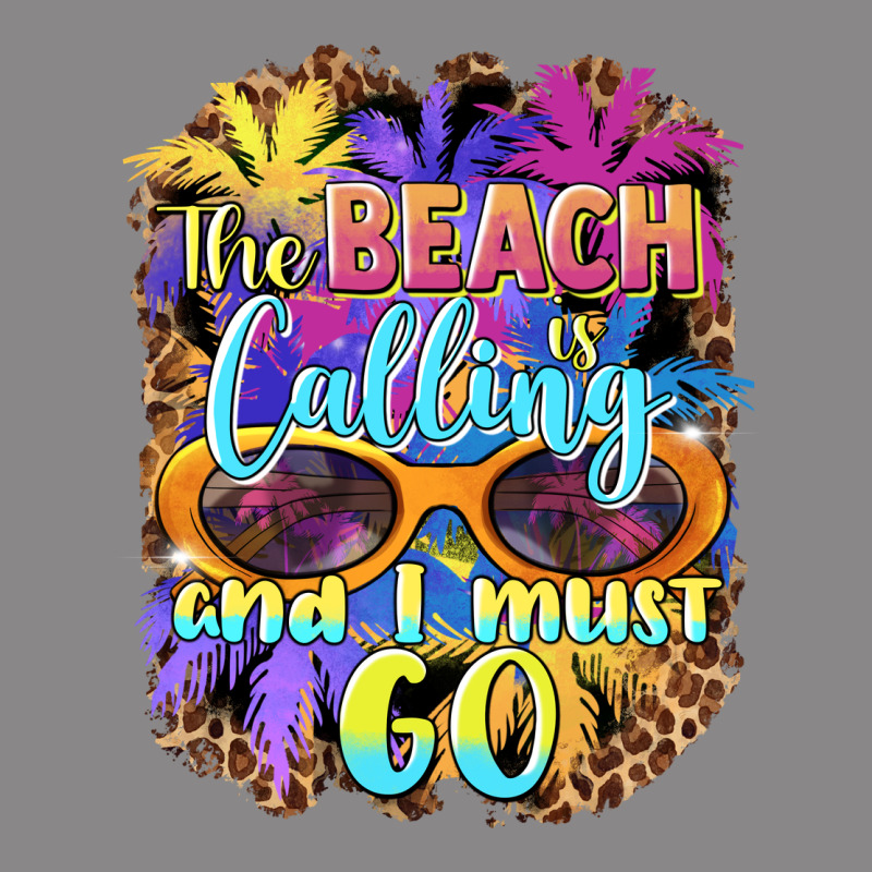 The Beach Is Calling And I Must Go Vintage Tee by BarkalooDesign | Teevron