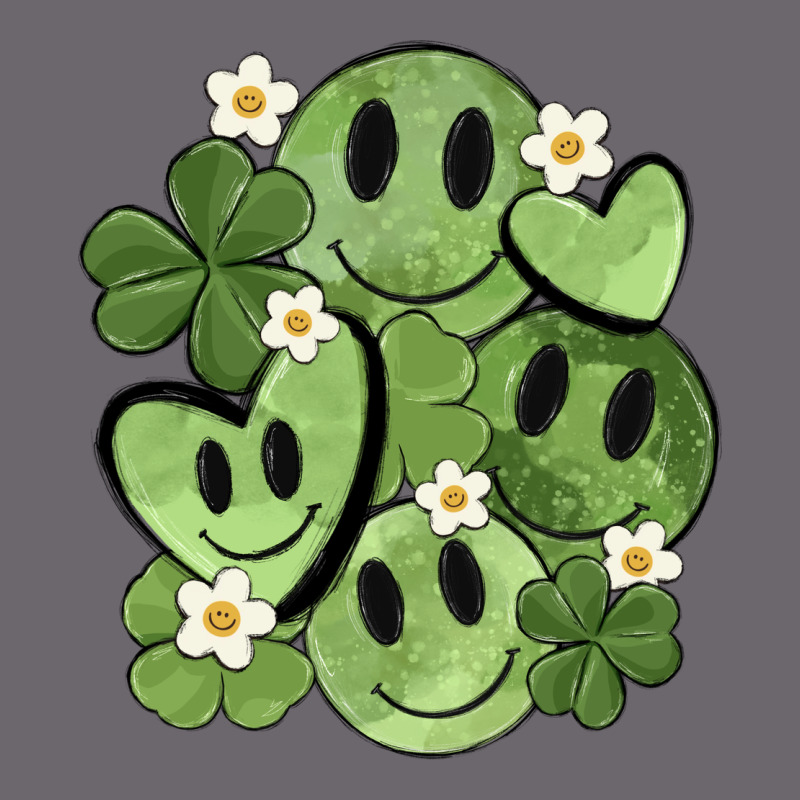 St. Patrick's Day Green Smile Premium Sweatshirt by MaliasSmallBusiness | Teevron