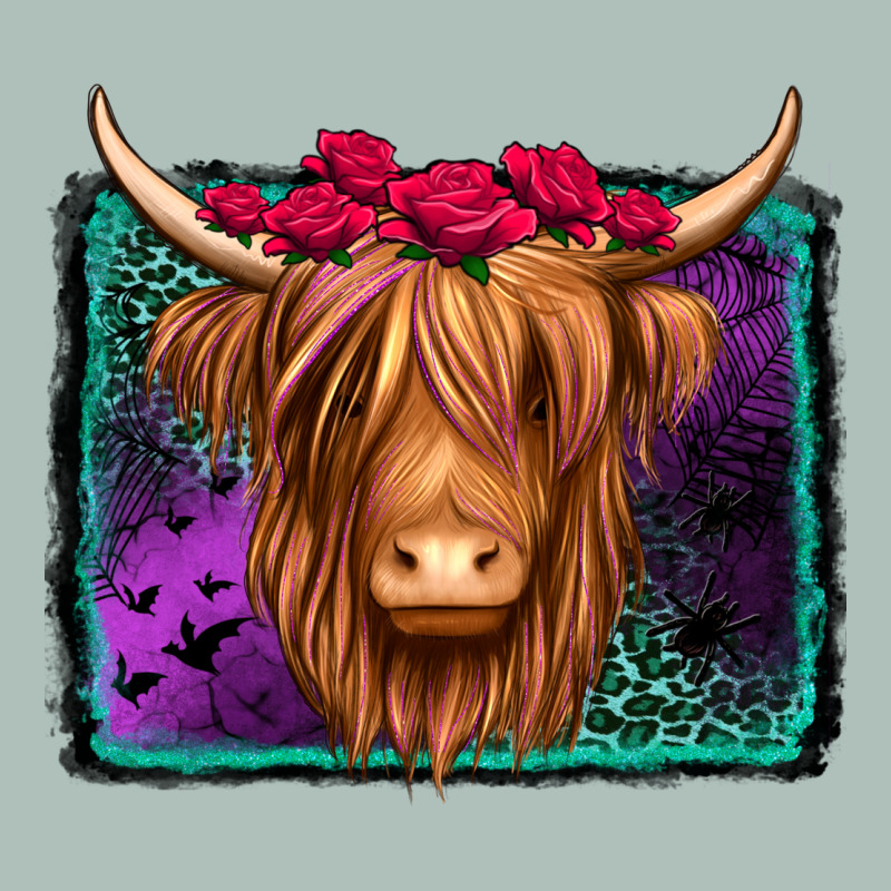 Halloween Highland Cow Heavyweight Hoodie by Jasminsmagicworld | Teevron