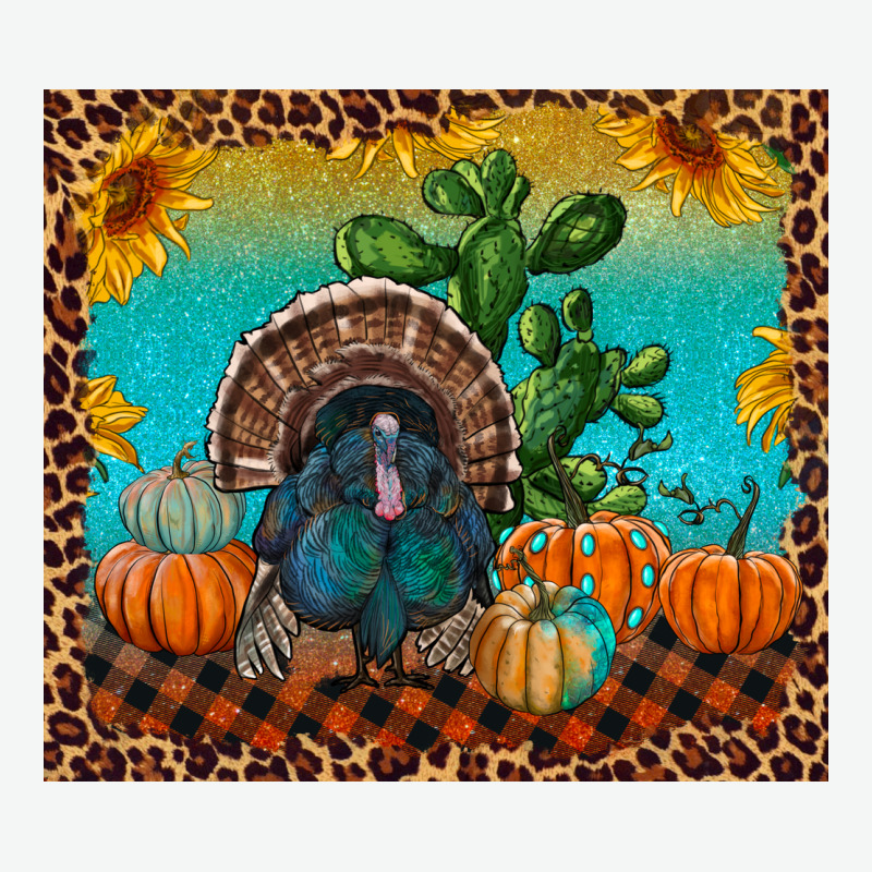 Turkey And Pumpkins Urban Heavy Tee by RanaPortraitStore | Teevron