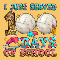 I Just Served 100 Days Of School Volleyball Vintage Hoodie | Teevron