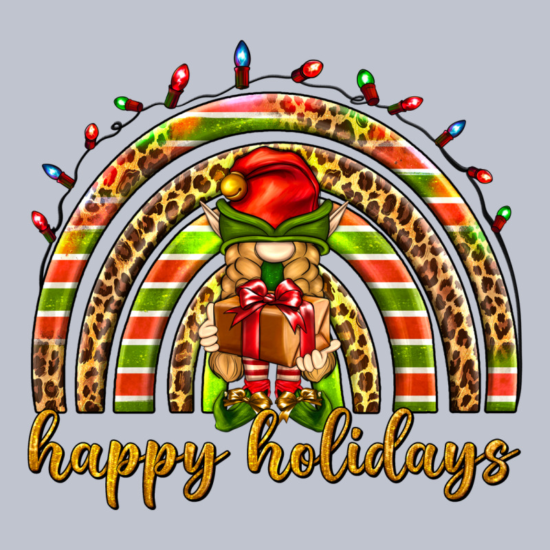 Happy Holidays Elf Gnome Premium Hoodie by NancyCooperArtShop | Teevron