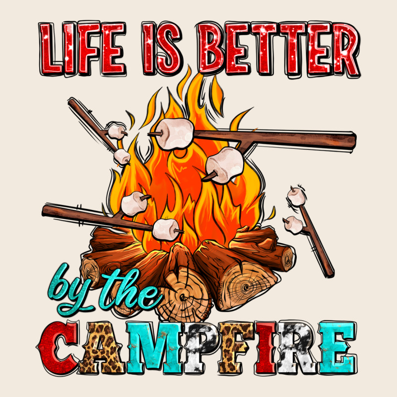 Life Is Better By The Campfire With Marshmallows Zipper Hoodie by AdoDesignShop | Teevron