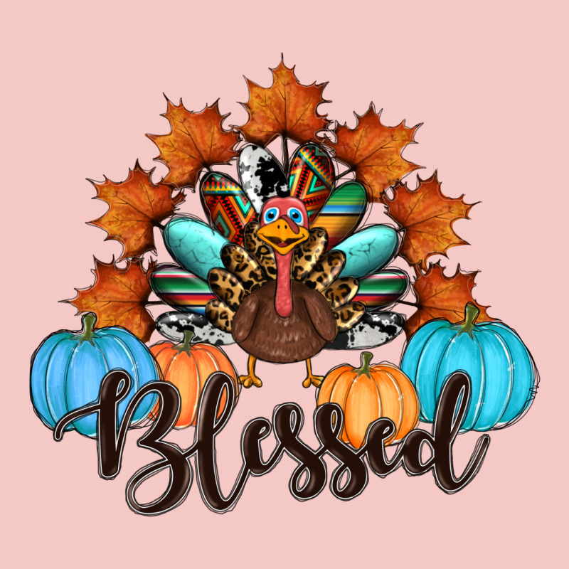 Thanksgiving Turkey Pumpkin Blessed Urban Heavy Tee by RanaPortraitStore | Teevron