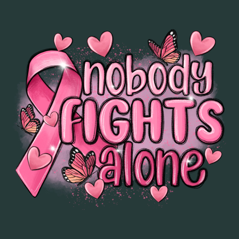 Nobody Fights Alone Cancer Premium Sweatshirt by MaliasSmallBusiness | Teevron