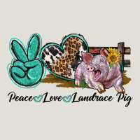 Peace Love Landrace Pig Heavy Core Tee | Teevron