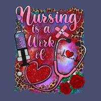 Nursing Is A Work Of Heart Vintage Tee | Teevron