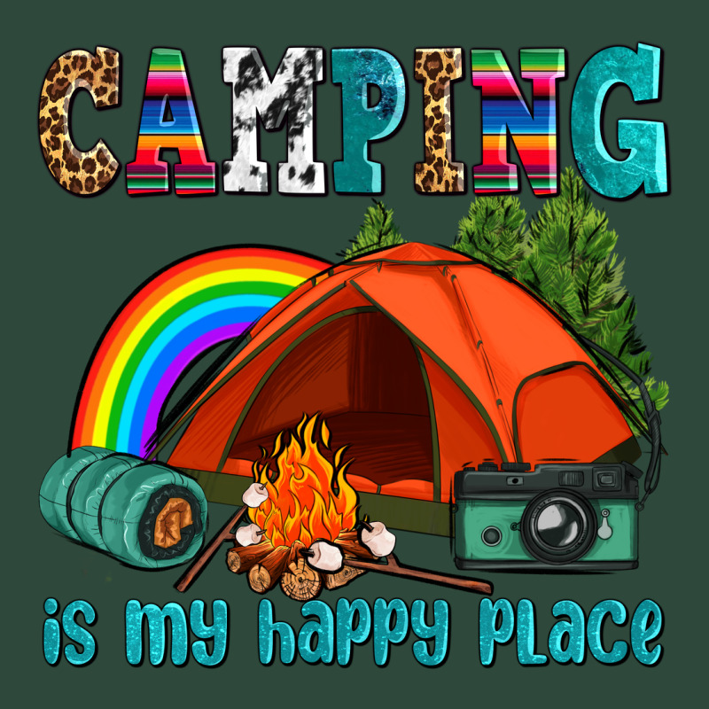 Camping Is My Happy  Place Zipper Hoodie by AdoDesignShop | Teevron