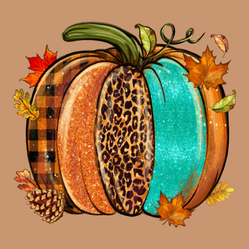 Fall Leopard Pumpkin Heavyweight Hoodie by NancyCooperArtShop | Teevron