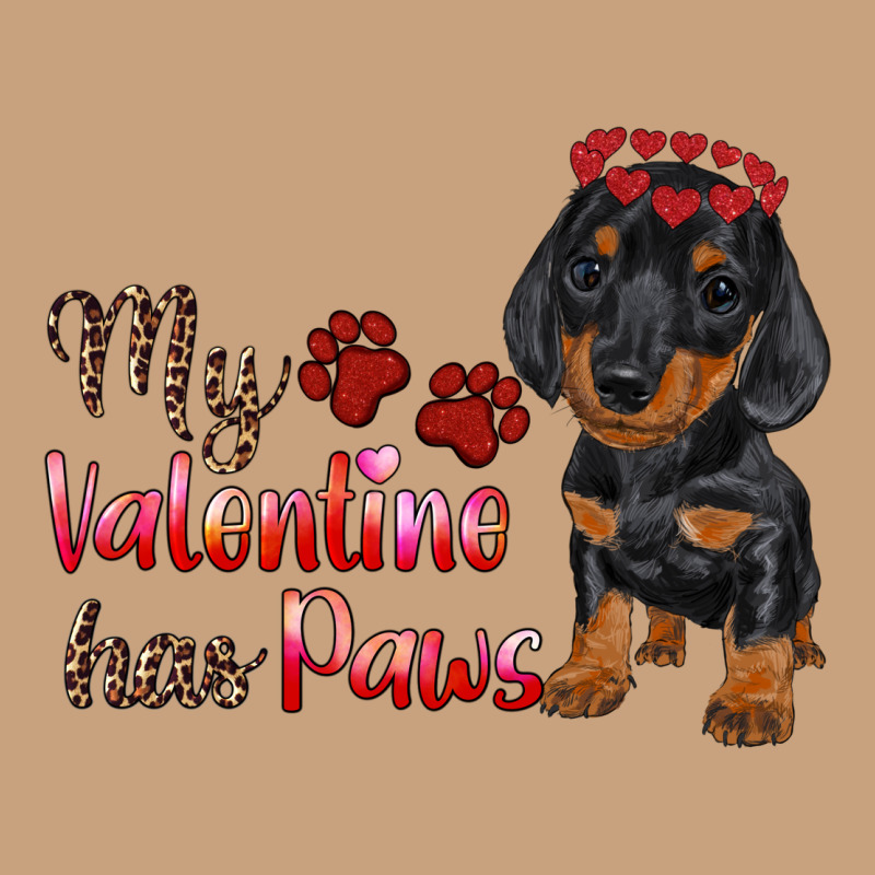 My Valentine Has Paws Vintage Tee by RanaPortraitStore | Teevron