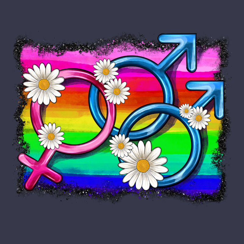Lgbtq Gender Bisexuality Symbol Long Sleeve Tee by HRA Design Shop | Teevron