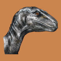 Velociraptor Face Heavyweight Hoodie | Teevron