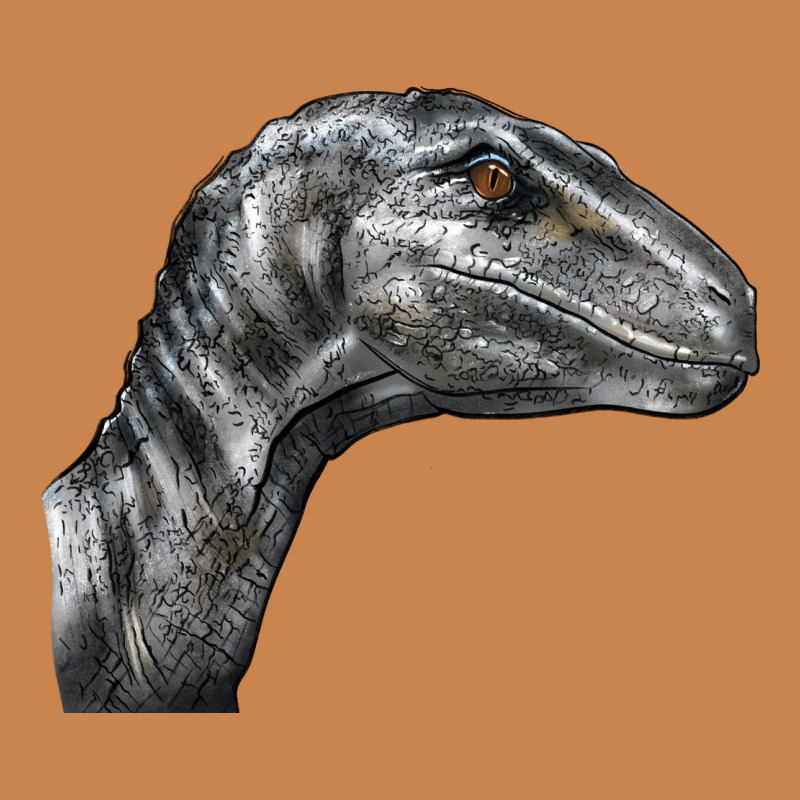Velociraptor Face Heavyweight Hoodie by LillyAllenDesigns | Teevron